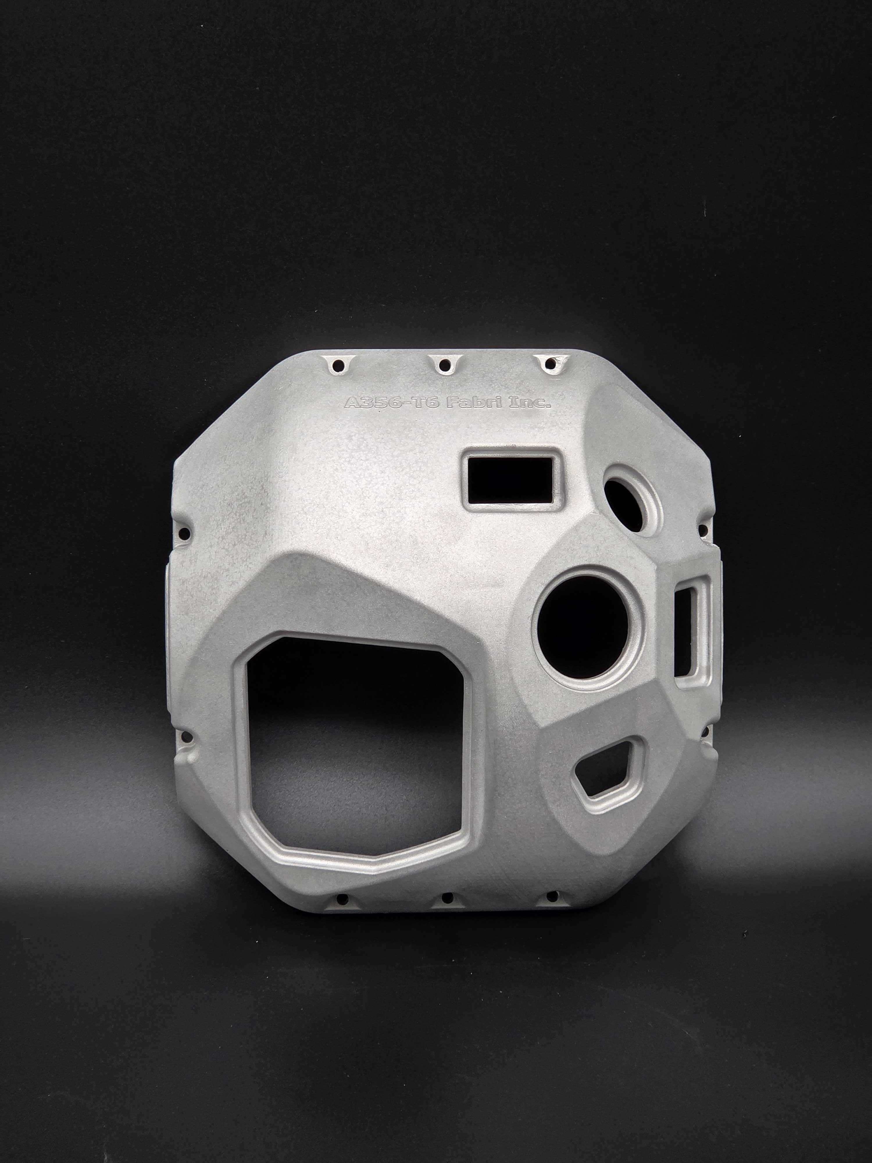Complex metal casting